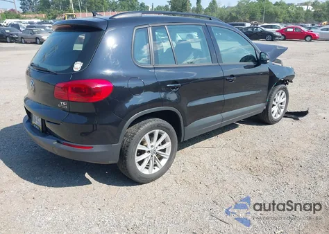 2018 Volkswagen Tiguan Limited из США, поврежденный, VIN WVGBV7AX3JK002180